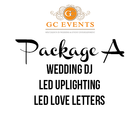 GC Events Wedding Entertainment Package A