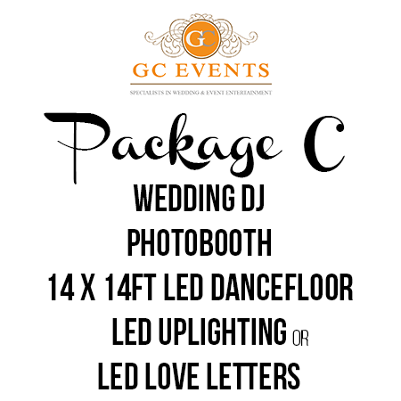 GC Events Wedding Entertainment Package C