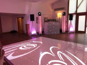 Starlight Dance Floor and Wedding DJ Hire Derby