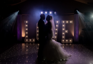 Bride & Groom at Shottle Hall with GC Events DJ
